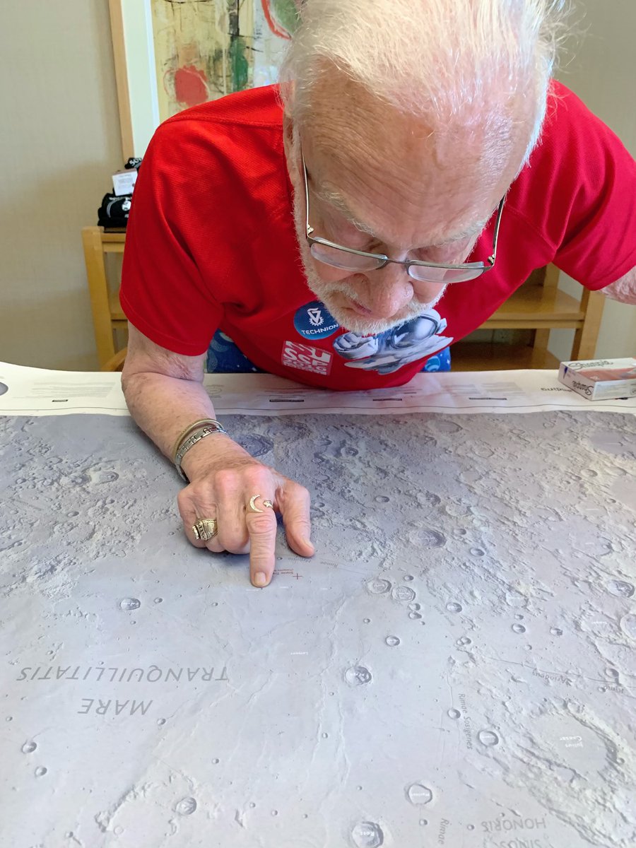TheRealBuzz's tweet image. Let’s see...there’s my crater. #Apollo11 #moonwalk #Apollo11at50