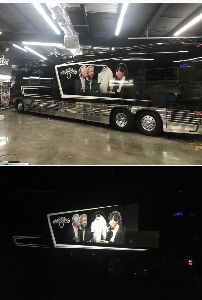 A huge thank you to <a href="/wrapartist/">wrapartist</a> for the incredible work on our bus and trailer ....