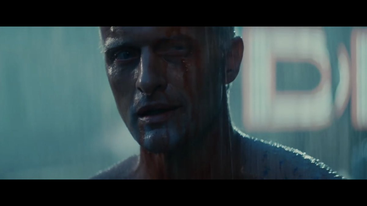 RIP Rutger Hauer. Sad to hear of his passing. One of the greatest scenes in film performed with the greatest of depth.