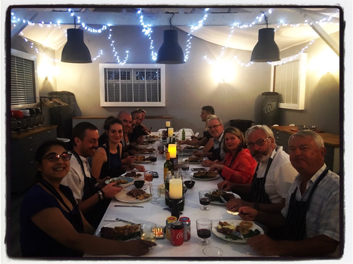 WKCookerySchool's tweet photo. #summer #barndooropen #steakclass #cookeryclass #cookeryschool #manchester #wilmslow #cheshire #chimchurri #bearnaise #triplecookedchips #bbq https://t.co/sLauiIMlMi