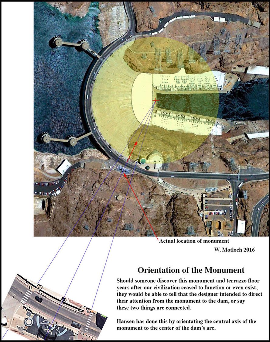 And also encoding that information in a large stonework like the Pyramid is not at all hard to believe. After all, the builder of the Hoover Dam did that exact same thing.