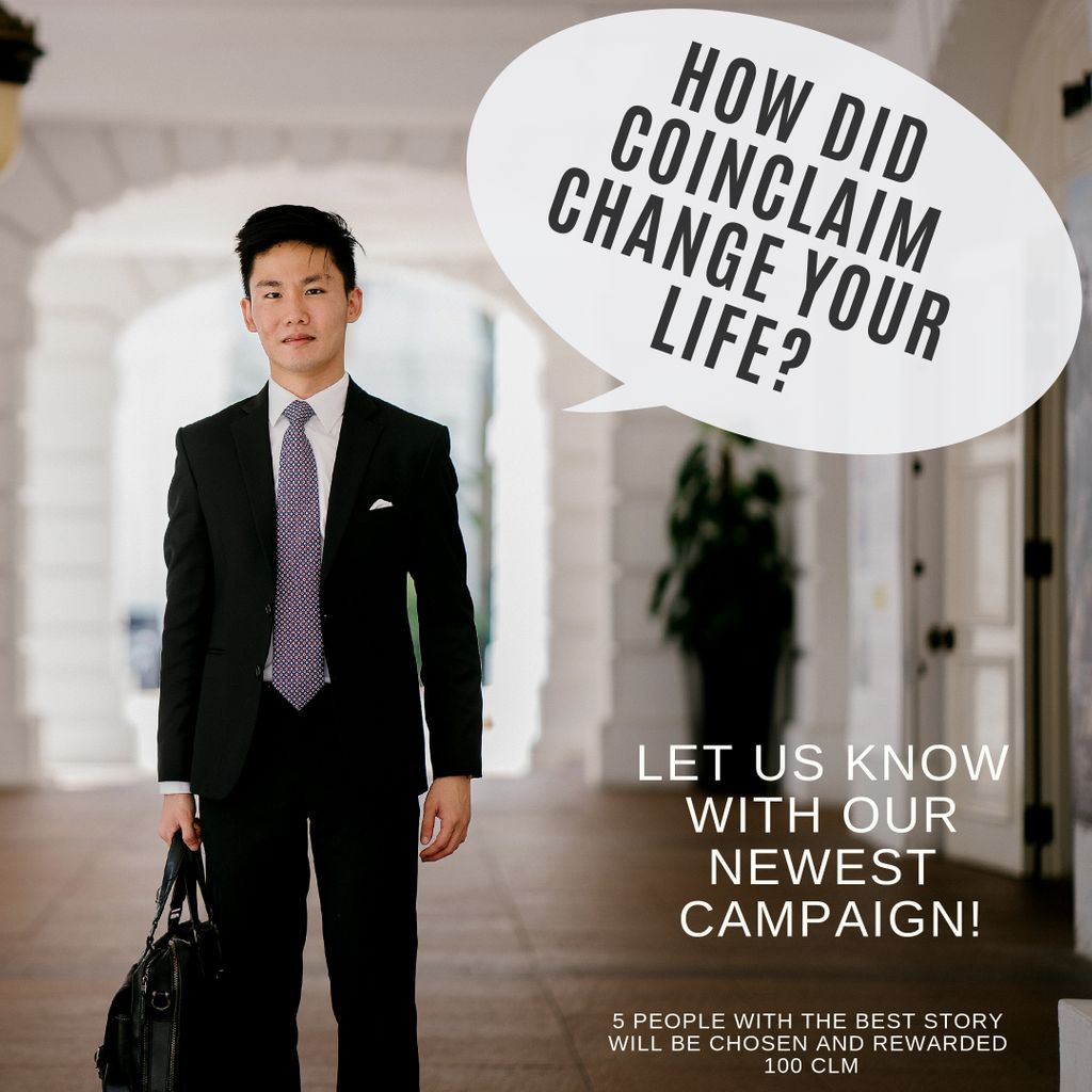 We have a new campaign! Send in a testimonial about how CoinClaim has helped you for 5 CLM! We will pick 5 winners who have the best testimonial and they will receive 100 CLM! buff.ly/2YfJYV0
