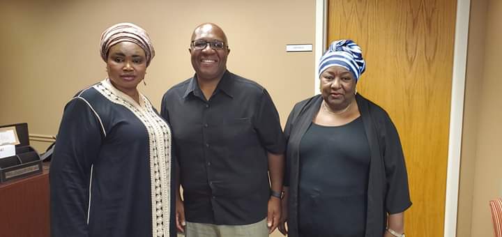 LoweMayor's tweet photo. I was priviledged to have a very successful meeting with the CEO and Nell Diallo Vice President of MedShare, on different thematic areas during an official visit.
#TogetherWeAllCan
#BanjulDCapital
#WeAllWant https://t.co/N0GzV5HKTo