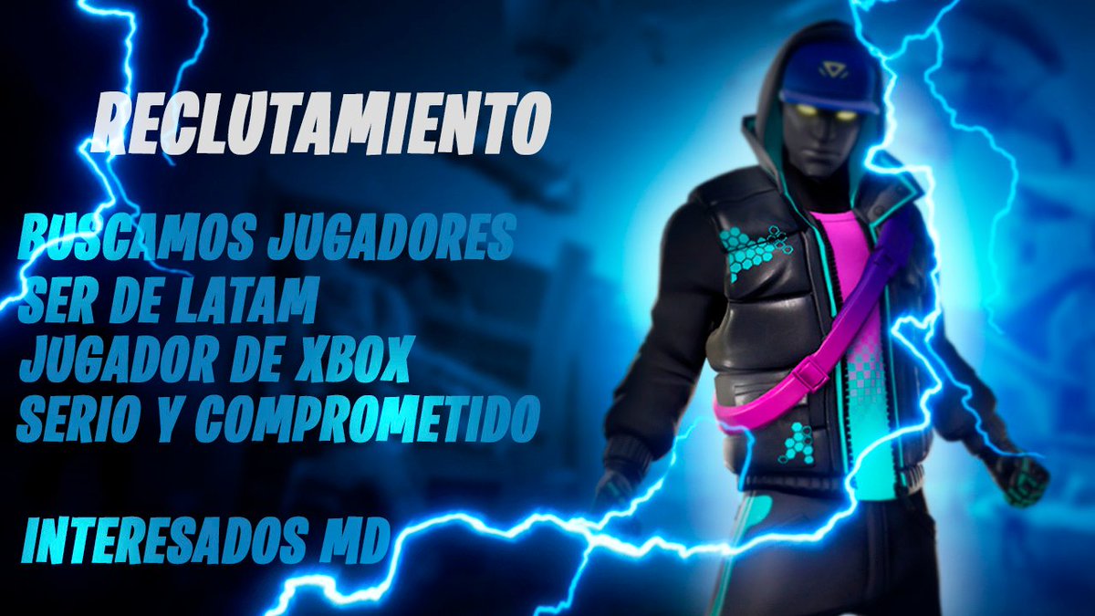 #Noticia📢
#Fortnite 
#Reclutamiento

#FortniteXbox #FortniteMX
