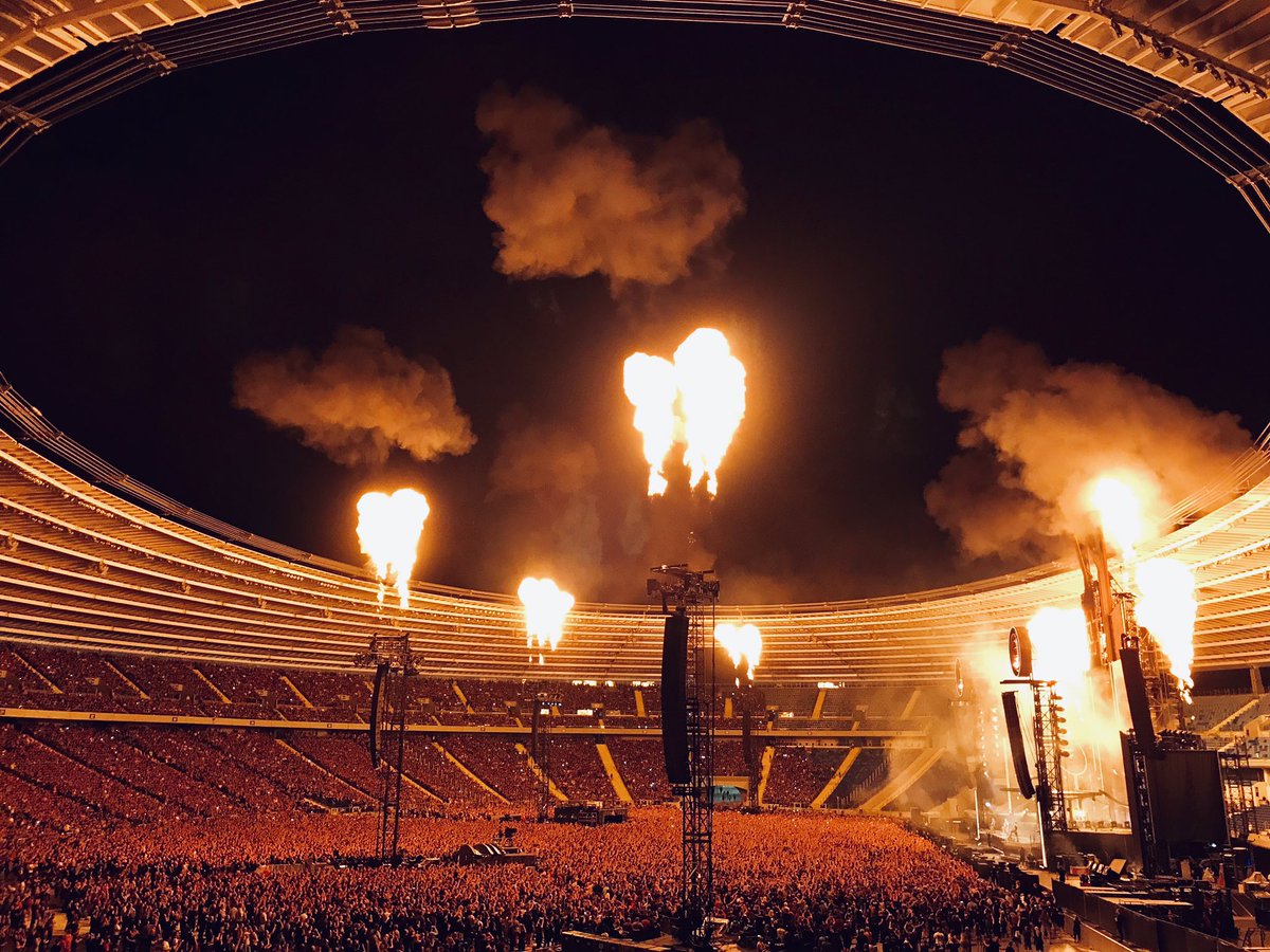 AlexAvery2's tweet photo. Rammstein causing Chaos in Poland https://t.co/OuulP5cwVe