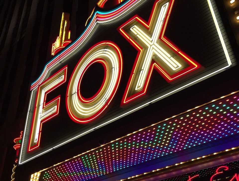 Fox Theatre Detroit Marquee Sign
