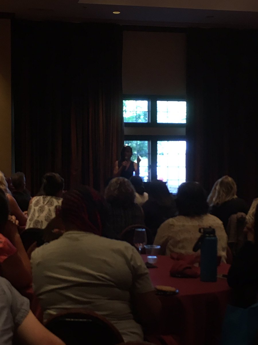 MsOCforEd's tweet photo. At the NEOEA summer academy keynote...@BetsyKling gets it...our kids are #overtestedOH. The advocacy of parent and community allies is so important to make change! Thanks for your support! #RedForEd https://t.co/gAeI8mrTk3