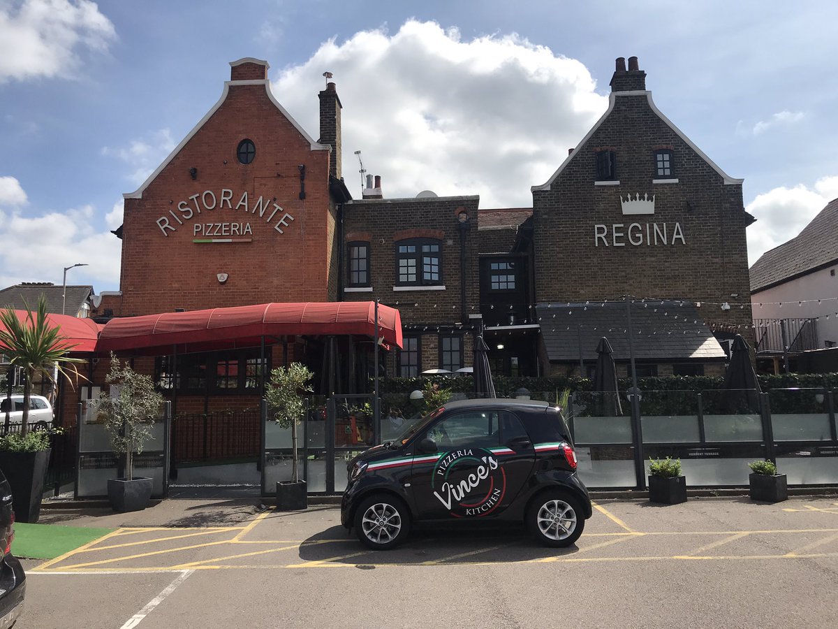 Looking forward to the new signs going up tomorrow #vincesrestaurant