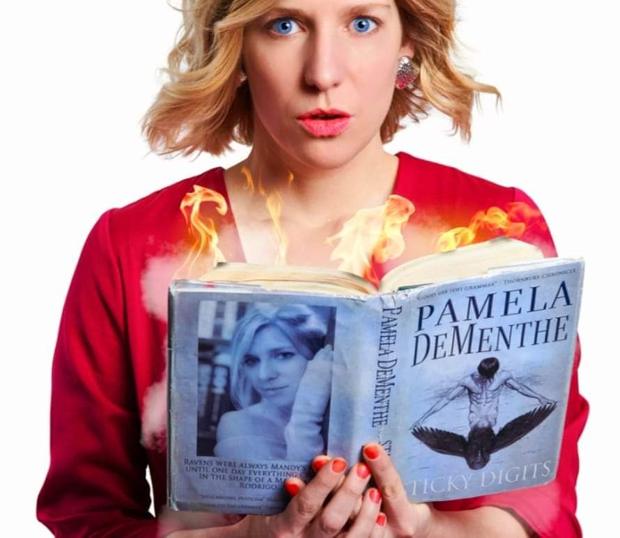 AliKahncomedy's tweet photo. Saw #PamelaDeMenthe's show #stickydigits @WatersideArts. Loved it. A show of surprise, surreal, clever, brilliant word play &amp; what a performer!Hilarious! @jennymaymorgan has the comic magic...inspiring. Pamela is next doing this show at @TheEdgeMcr on 28th Sept. I urge you to go. https://t.co/auFWbIGvyF