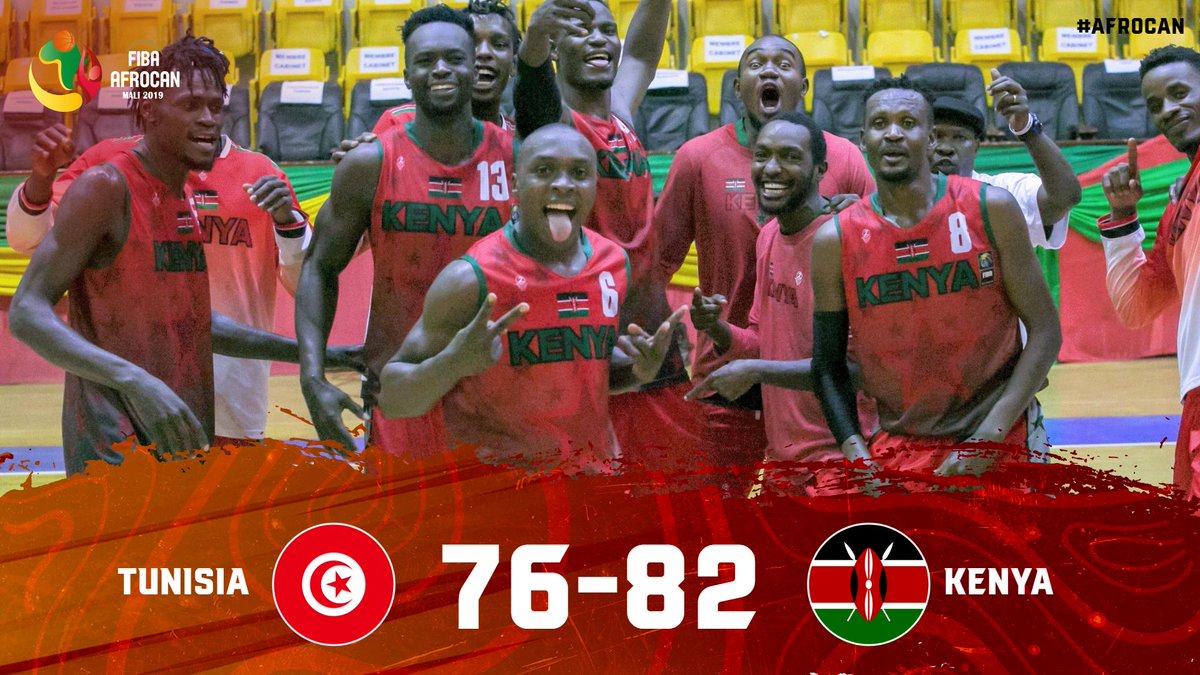 🇰🇪 2nd OT win for Kenya!! The #Morans shock Tunisia to advance to the Semi-Finals! 🙌 #AfroCan

📊 go.fiba.basketball/TUNvKEN_stats