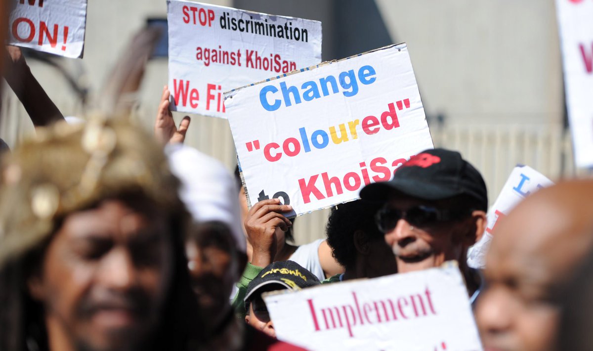 Khoena's tweet photo. History, identity and cultural appropriation is a serious problem in South Africa. https://t.co/TwCD5Vrsfk