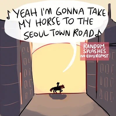 no license required to ride a horse ?? 

#btsfanart #BTS #RM #SeoulTownRoad @BTS_twt 