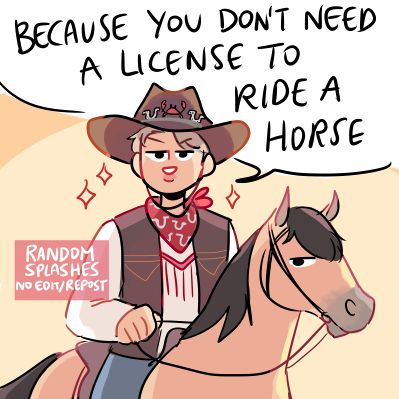 no license required to ride a horse ?? 

#btsfanart #BTS #RM #SeoulTownRoad @BTS_twt 