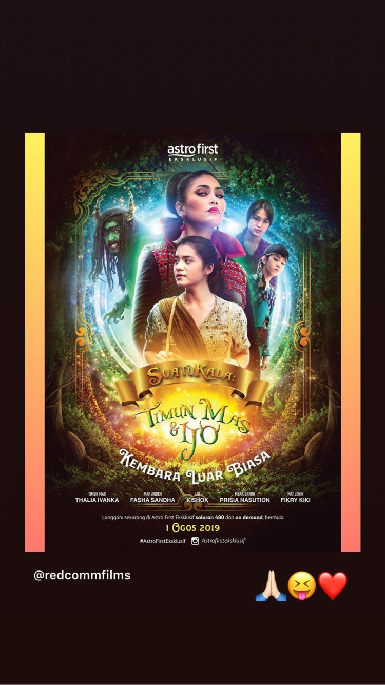 Thalia Ivanka - Promo Suatukala: Timun Mas & Ijo / Twitter