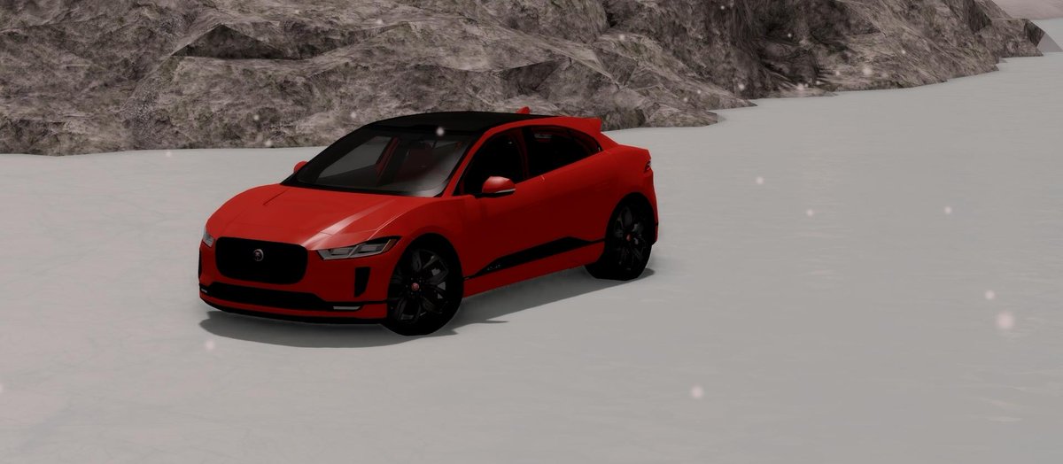 Winter wonderland.
#Jaguar #IPACE 
📷: <a href="/AndrewSVO3D/">Andrew</a>