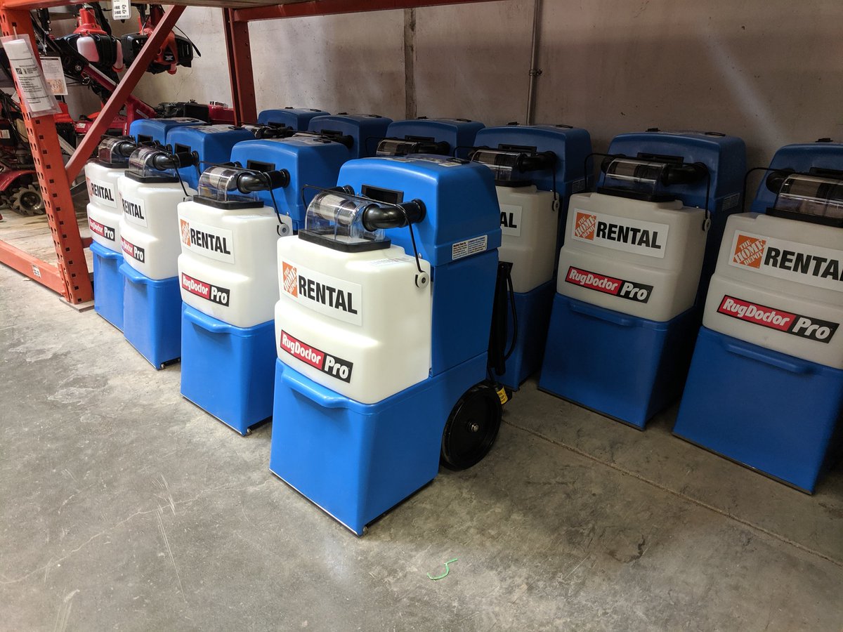 Today we swapped out new Rug Doctors with the older style blue ones that everyone loved. No complaints on my end. #TRC #TRC1041 #rugdoctor