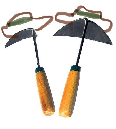 choi_bts2's tweet photo. I got the Homies in the back.. 

I think ‘Homies’ have dual meaning in here it is literally Homi (호미) Korean hand plow, a farming tool. Also means Homies like male friends who will get all your money like @BTS_twt members? 😉

🐎 💜🤠 #SeoulTownRoad #oldtownroad17 https://t.co/MYZAPTlfei