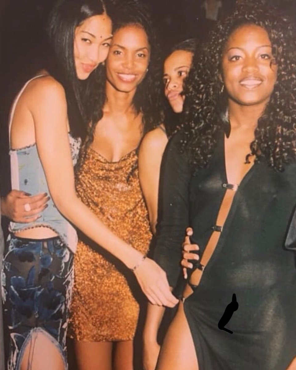 from my sis #merylin w Myself, #kimporter + #laurieann. Caption this! #ripkimporter 😍🥰💕