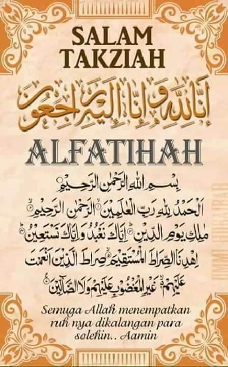 maa2504's tweet photo. Satu persatu dia ambil .... Al fatihah https://t.co/d1U8rysCbP