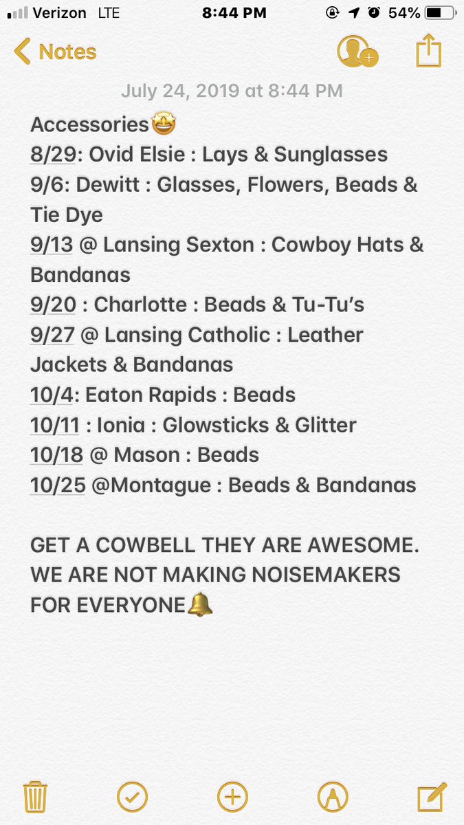 phsraidersSS's tweet photo. These are the themes for the football games this year! https://t.co/m1HtoRGuyj