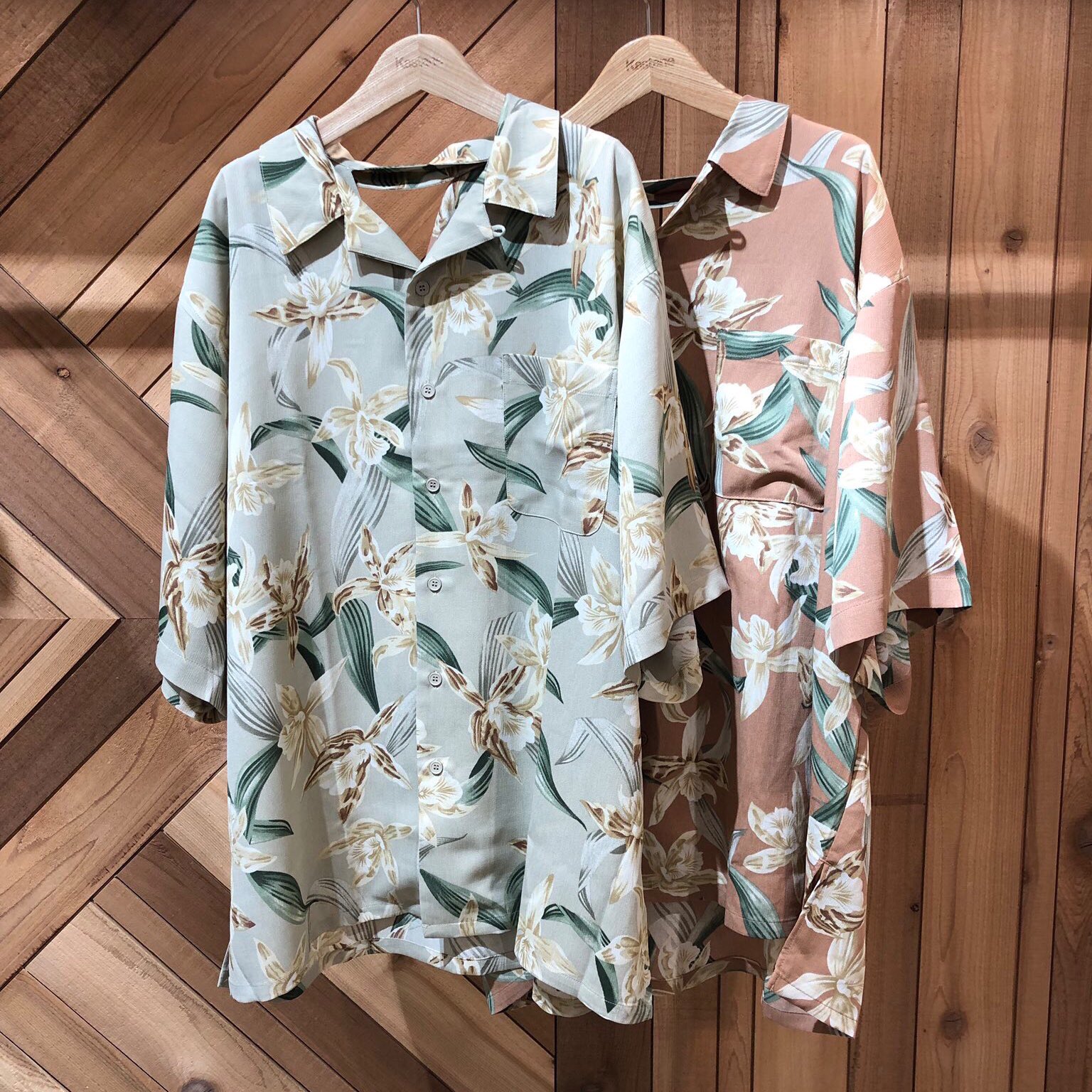 Kastane Styling これからの時期 夏のお出掛けにぴったりな一枚で可愛いアロハシャツをご紹介致します アロハbigシャツ 6 500 Tax T Co Btiadxerzs Twitter