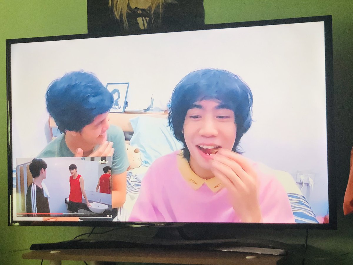AamAnusorn's tweet photo. What a great morning seeing this reaction! #2Moons2ep4 @REALLYREVIL https://t.co/6MsXBUgJw9
