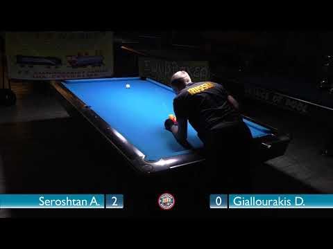 ChalkySticks's tweet photo. Airing Andrey Seroshtan vs Damianos Giallourakis (2017 9-ball Lamia) on https://t.co/OtXQA9XbRo https://t.co/jiQyKnaxa2