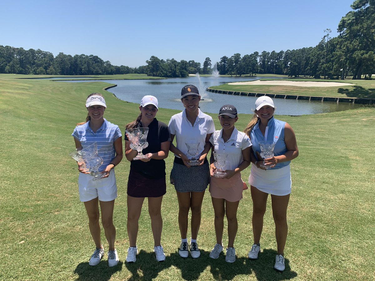TheOSwings's tweet photo. Thank you so much @legendsjrtour for making the Texas Jr. Am so much fun! Placed 5th with scores of 74/78/76. Another thank you to Kingwood CC for having us, what a fun course! Congratulations to Nicole for an awesome finish! You are so deserving!! https://t.co/A0VVRkppMV