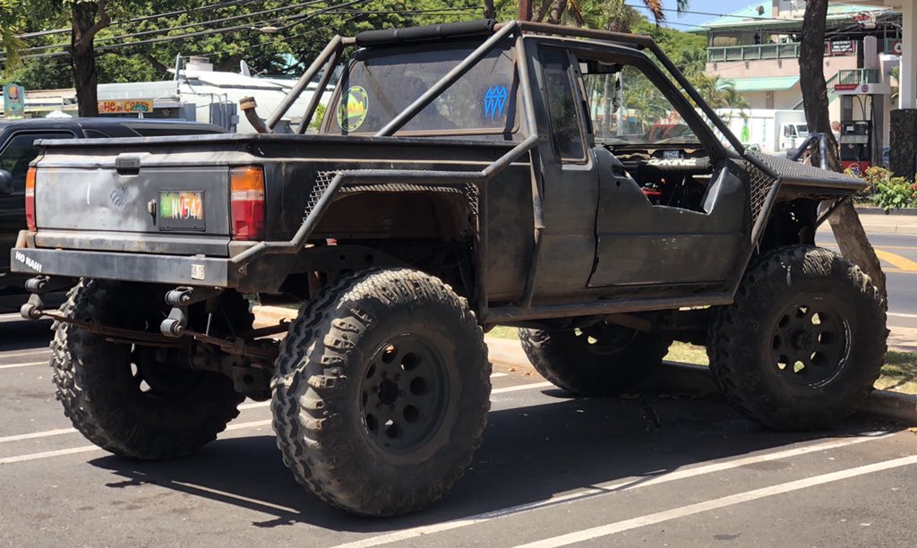 RadMauiRides's tweet photo. #MadMax got nuthin’ on this #badboy #toyota. It is definitely one #rad #maui #ride https://t.co/2NSKUJxtG0