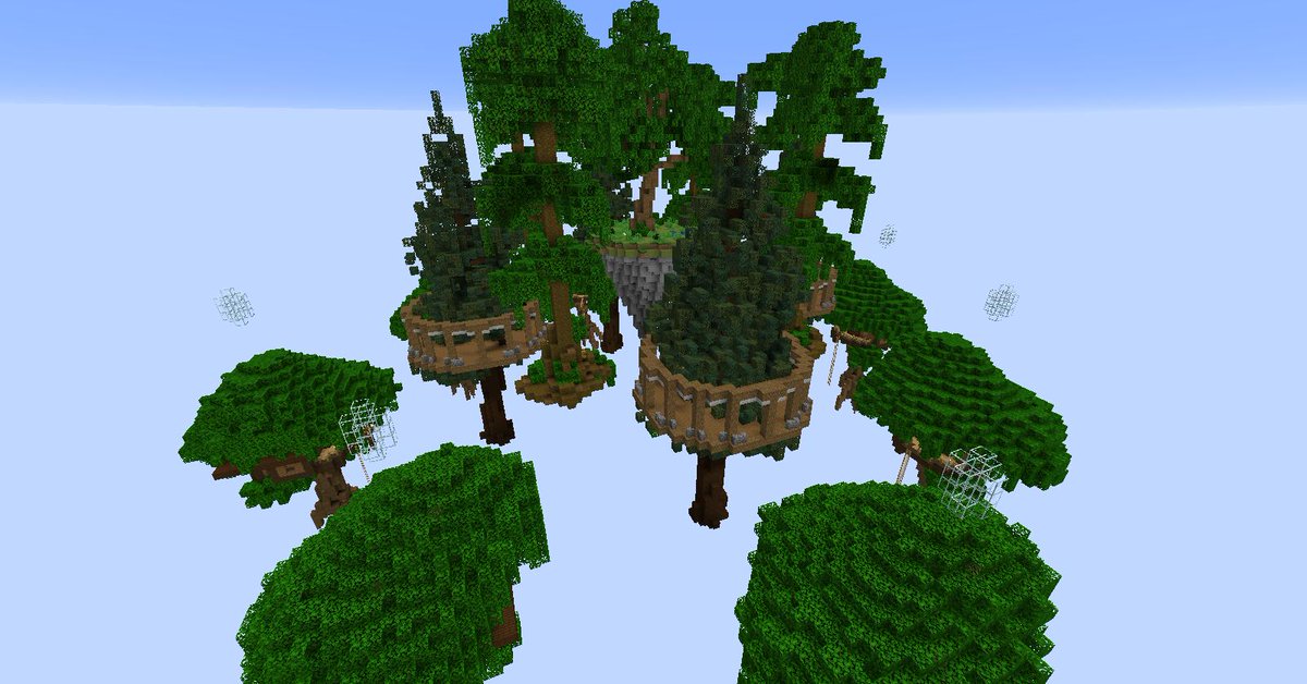 HHGSupport's tweet photo. SkyWars update!

- New Map: Treehouse
- New Map Selection feature! You can now join any map you want at anytime.
- Lots of bugs fixes &amp; performance improvements!

Happy-HG Survival is around the corner, are you ready for it?!  Quests, bosses, dungeons, McMMO and more ! https://t.co/mZPVcfma2V