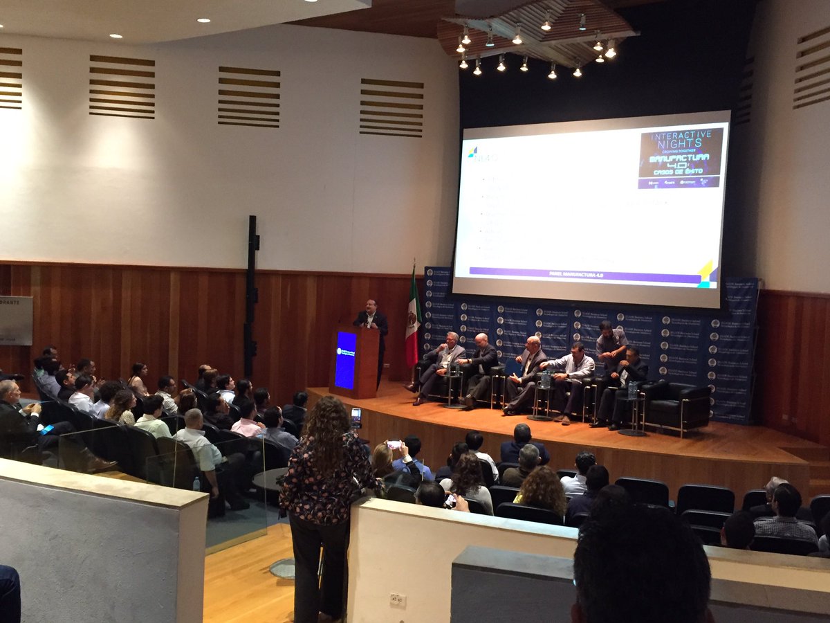 hypertectonics's tweet photo. Empezando el panel de #Industria40 #interactivenights con @mty_mimec https://t.co/pJ2qHWGhmh
