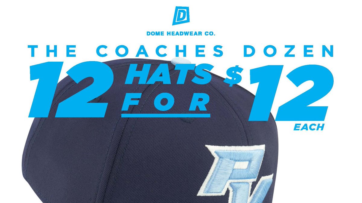 This deal from <a href="/domehats/">DOME Headwear Co.</a> is too good, you won't want to miss out. Everyone can use a new hat! 12 hats for just $12 each. Contact your rep to place an order, or message us to find a rep near you!