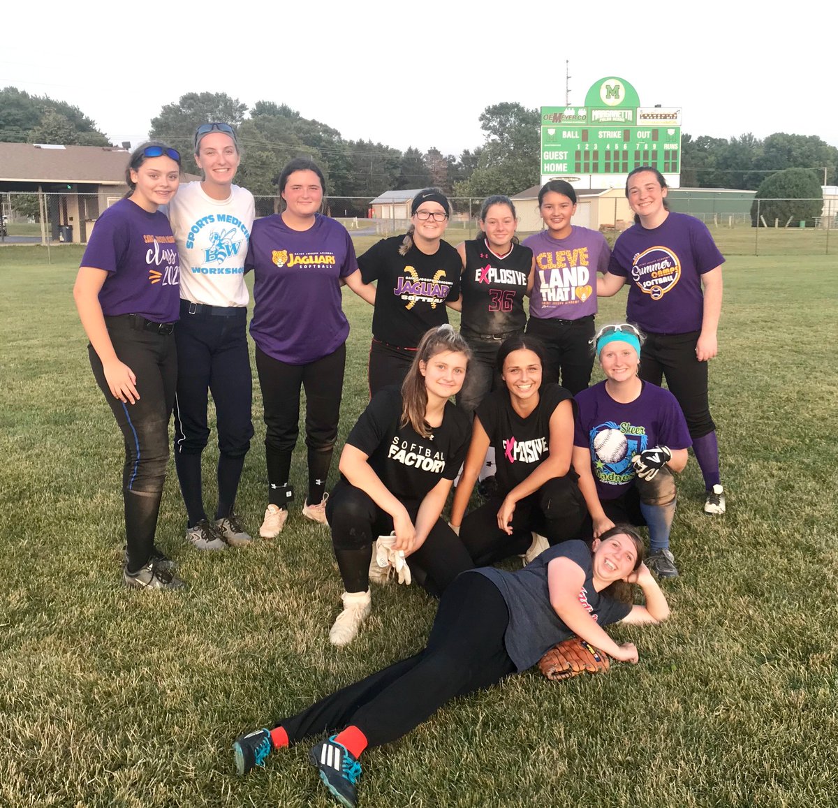 SoftballSja's tweet image. Lots of fun scrimmaging this evening at Margaretta !! #gettingreadyfor2020