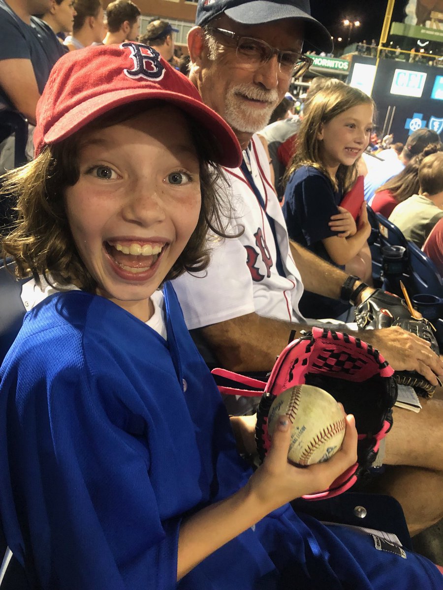 sclarkag's tweet photo. Happy girl #durhambulls  ⁦@DurhamBulls⁩ https://t.co/JFjvSU1Txg