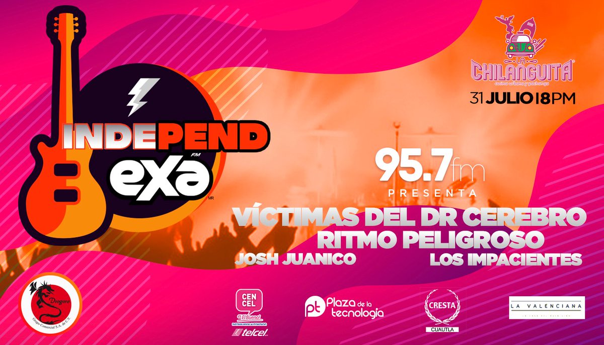 ExaCuernavaca's tweet photo. ¡Faltan 7 días! 🚨🚨 ¿Ya tienes tus boletos?  #IndependEXA https://t.co/mWV7ot4PbU