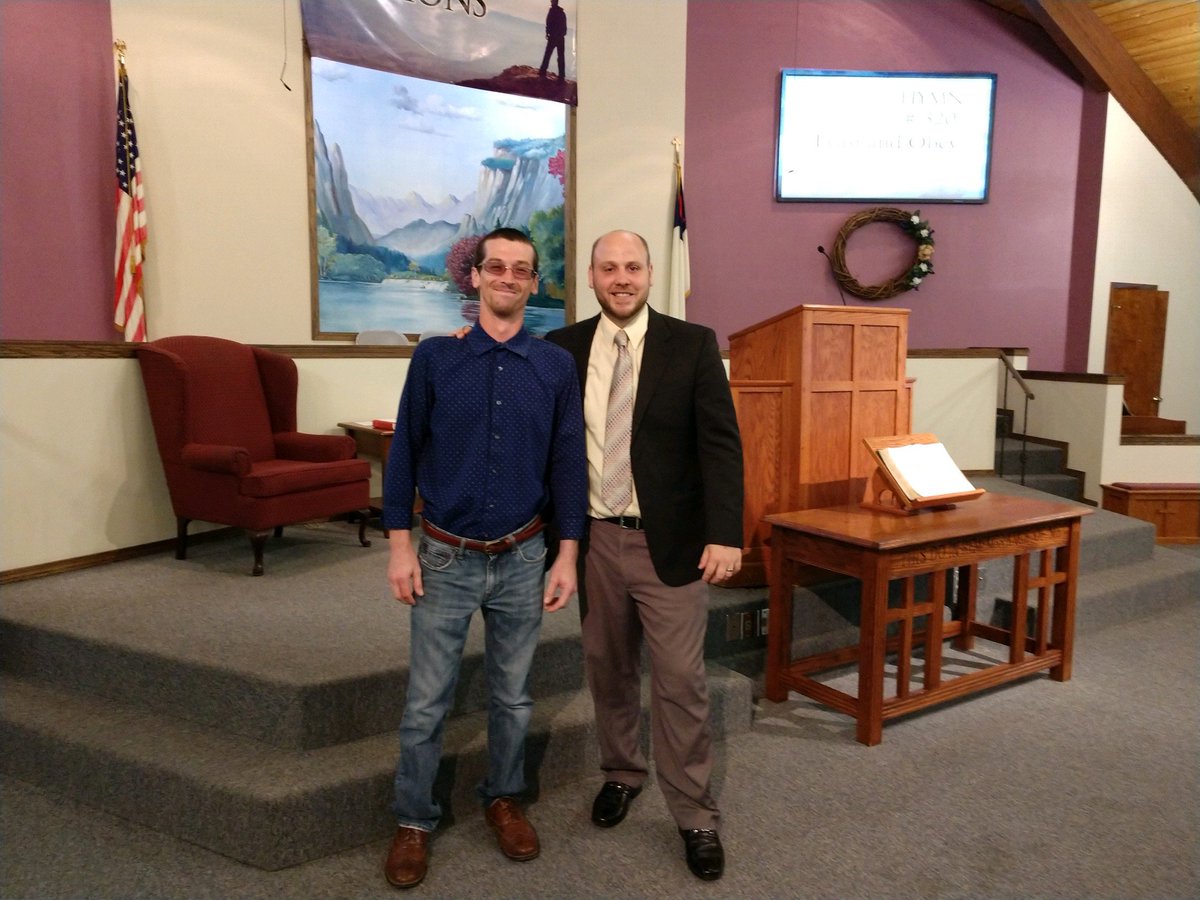 John was baptized in our church last Sunday. He is now working through our discipleship program. It is so exciting to see God work!