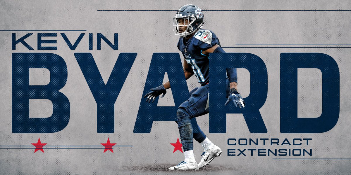 #Titans reach multi-year deal with Kevin Byard (<a href="/KB31_Era/">Kevin Byard</a>)

Details ✍🏽 » titanup.co/StODuN