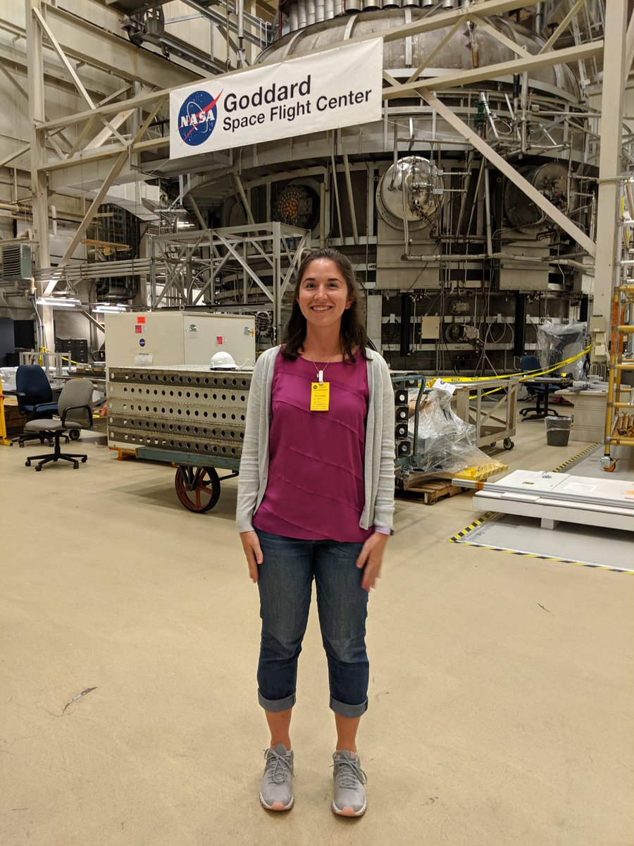 kbatko_rbr's tweet photo. #MauryProject visits @NASAGoddard ! We had a great time learning about NASA's scientific visualization studio, @NASAWebb Telescope & it's design process, and their upcoming project WFIRST which will study dark energy! @AMSeducation https://t.co/jqSm3sNzGi
