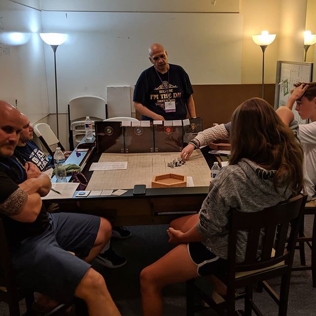 Here at DGM #boardgames are the primary focus for fun. However the back room with the great gaming table Werewolf has been popular and now some RPG D&amp;D gets played. Thursday night gaming starts at 6pm.
#gamingtable #rpg #dnd5e #dnd #roleplayinggames #dic… ift.tt/32OAR0K