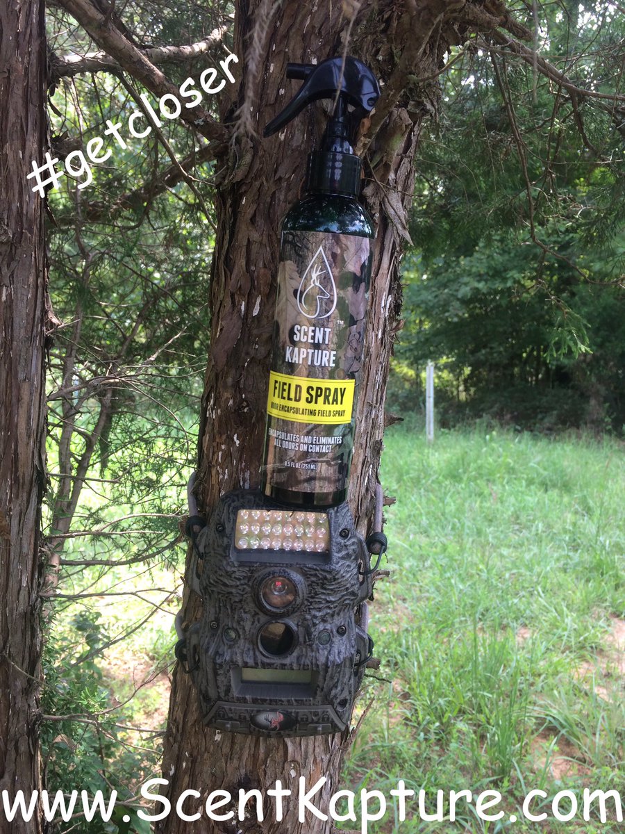You don’t realize how much scent your hands carry until you don’t have anything on your trail cameras. 

<a href="/ScentKapture/">Scent Kapture, LLC.</a> #getcloser #trailcameras <a href="/WGInnovations/">Wildgame Innovations</a> #outdoors #headlineoutdoors #hunting #scenteliminator
