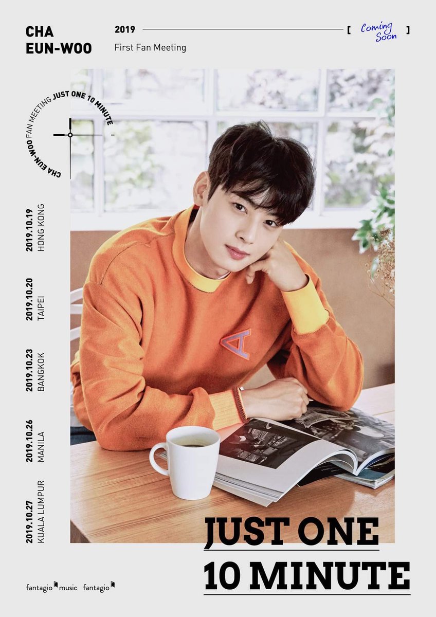 goKPOP's tweet photo. 💛CHA EUN-WOO💛 Fanmeeting Tour “JUST ONE 10 MINUTE” in KUALA LUMPUR! 🇲🇾 

📅 : 27 OCT 2019 (SUNDAY) 

Stay tuned for more info!!!!

#ASTRO #CHAEUNWOO #아스트로 #차은우 https://t.co/g7vKIGzJRS