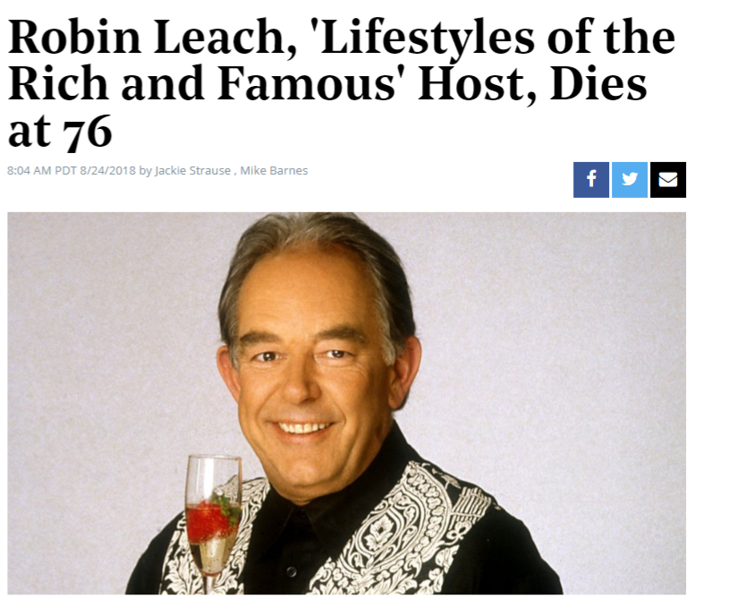 John KerryJack KesslerHenry Kravis Robin Leach