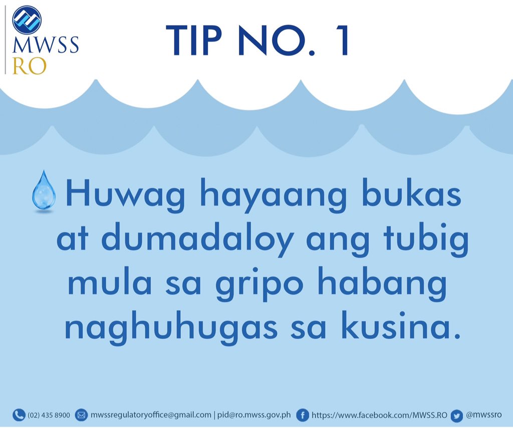 mwssro's tweet photo. Ang simpleng pagtitipid ay may katumbas na malaking kapakinabangan kaya't mahalaga na maging bahagi ito ng araw-araw na gawain ng bawat indibidwal. 

Narito ang pagtitipid na maisasagawa mismo sa loob ng bahay. #TipidTipsThursday #MWSSRO https://t.co/wKu5Fwwsf3