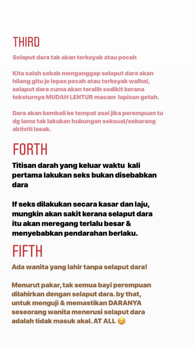 dayatismyname_'s tweet photo. Nah. Untuk pengetahuan para lelaki. https://t.co/bsZnR8vQom