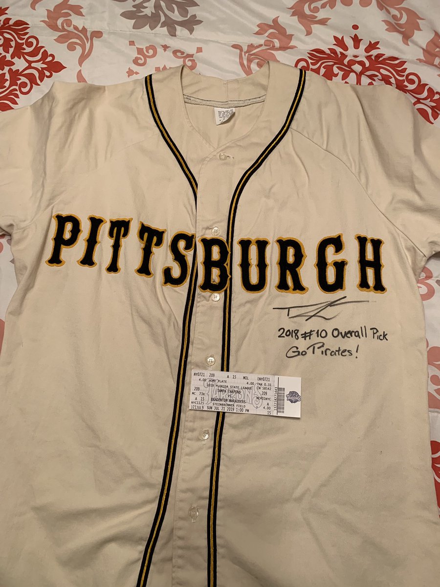 memorabiliaddy's tweet photo. #TravisSwaggerty #baseball #TopProspect @FloridaStateLg @MiLB @The_Marauders @MLB @Pirates #IPS #Autograph #Autographs #Autographed #AutographCollector #AutographCollection #Memorabilia #ClassAct #GreatGuy #ThankYou #IPSSuccess #IPAutograph https://t.co/wbOstOONTK