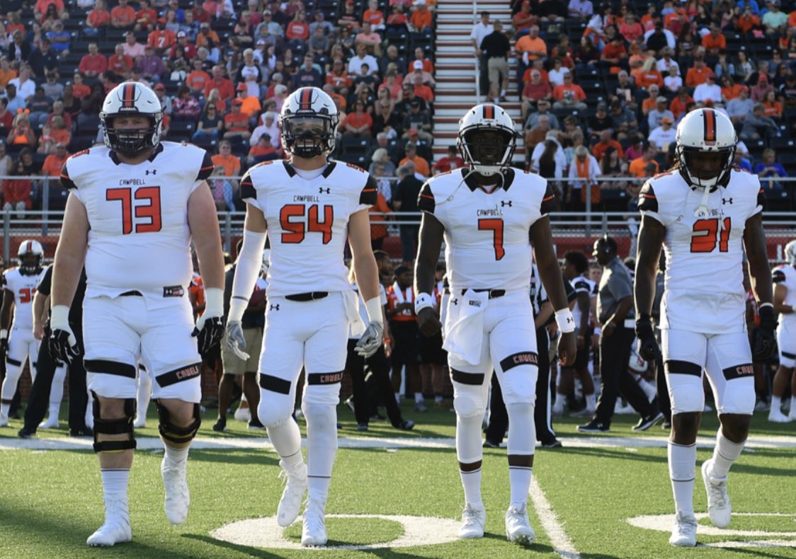 RjJackson1one's tweet photo. Blessed and honored to say I just received my first offer from the University of Campbell🐫🧡 #GoCamels🐫🧡 @GoCamelsFB @Rivals @nc_hsfb https://t.co/P57VMo59IB