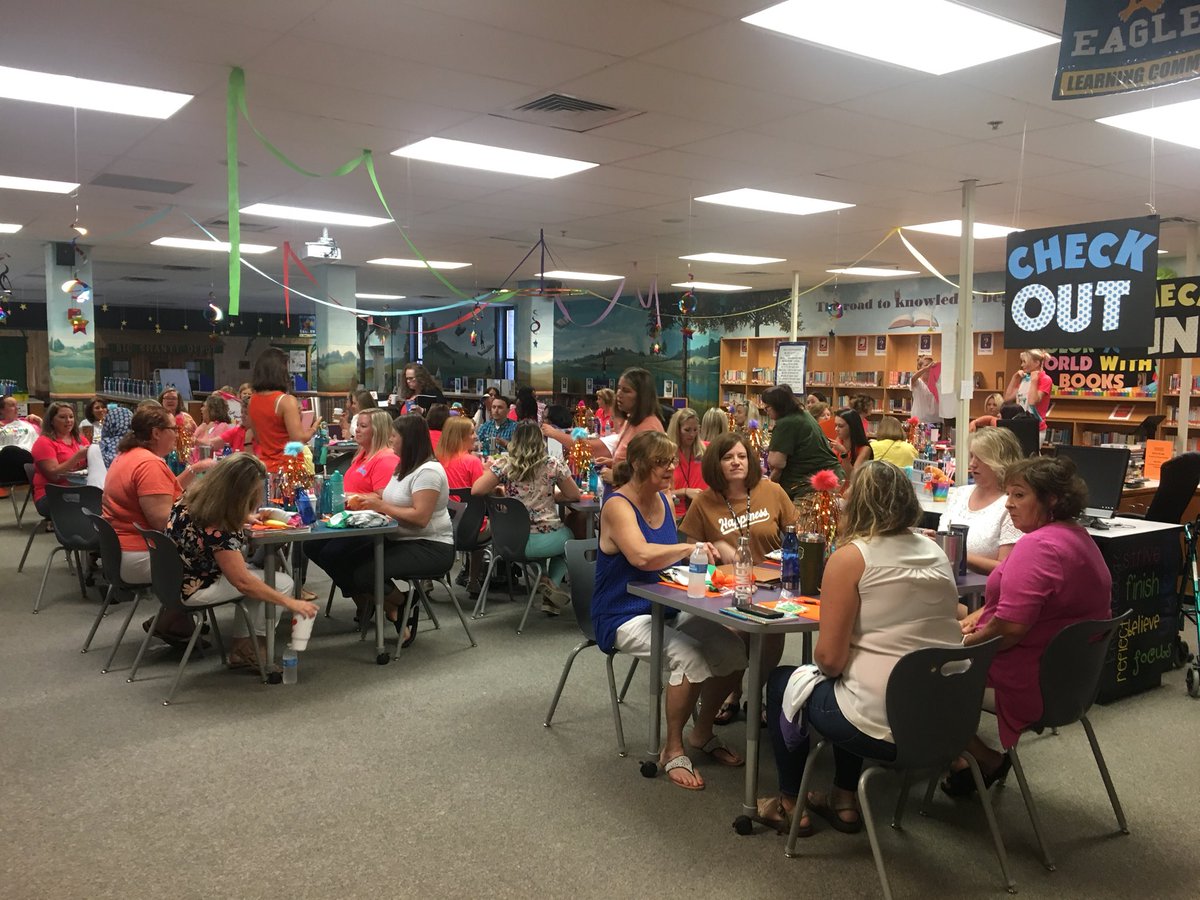 First day back!! A total day of happiness!! Love Big Shanty! So excited to begin my 29th year of teaching! 
#happyatbsi
@eagles_bsi