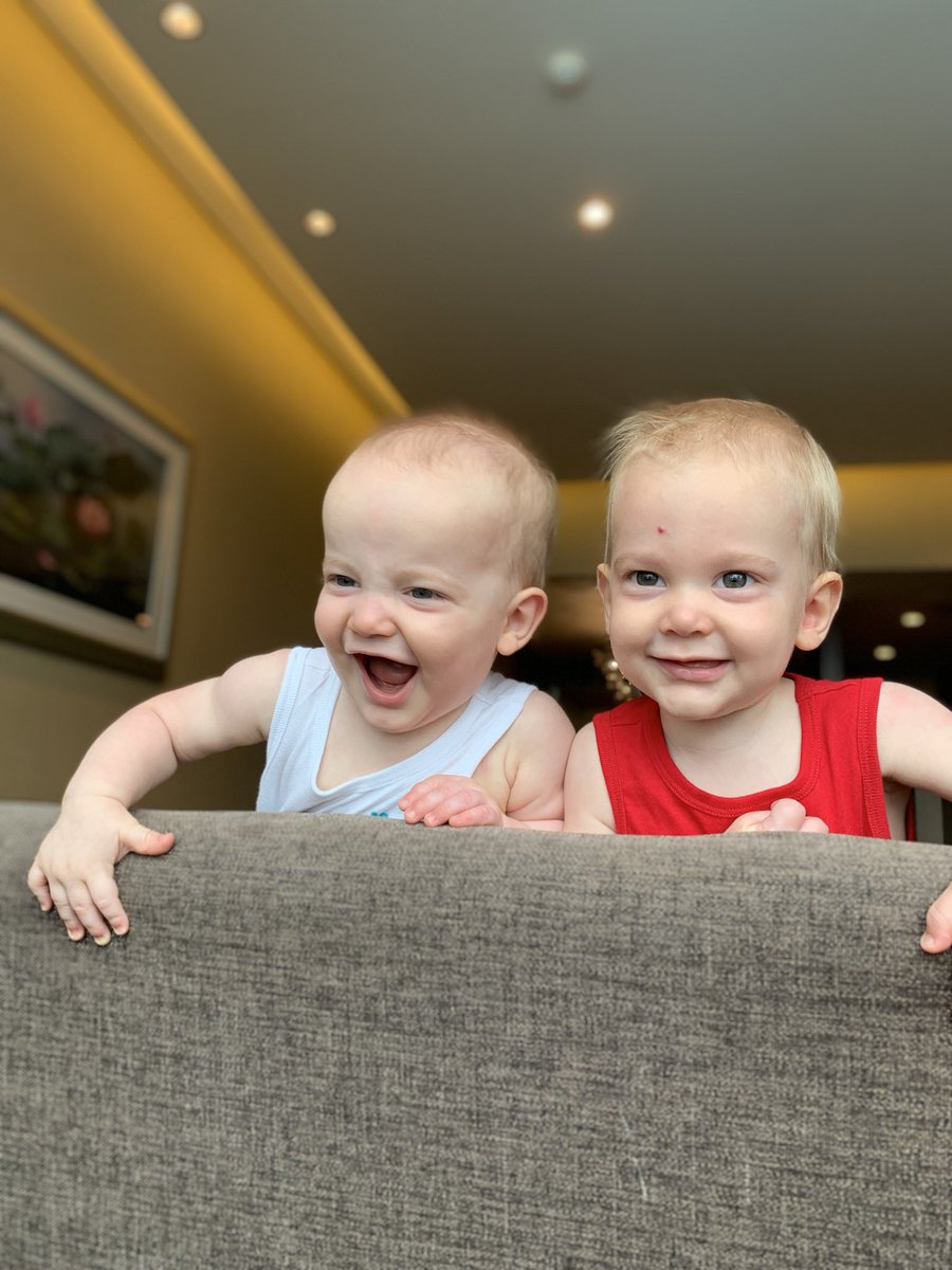 ShineTime50's tweet photo. E L E V E N months • finally some teeth popping through. Baby steps for Brady. Lots of talking and drool. Clapping and waving. Happy, fun, crazy, active, sweet, entertaining and so playful. We love you two more than you’ll ever know. @t_willy18 https://t.co/4EiQ07NbyD