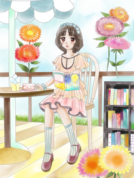 7月25日の誕生花は 麦藁菊 です 花言葉は 永遠の記憶 他 誕生花うんちくペー 愛ちん ゆめみ愛 の漫画