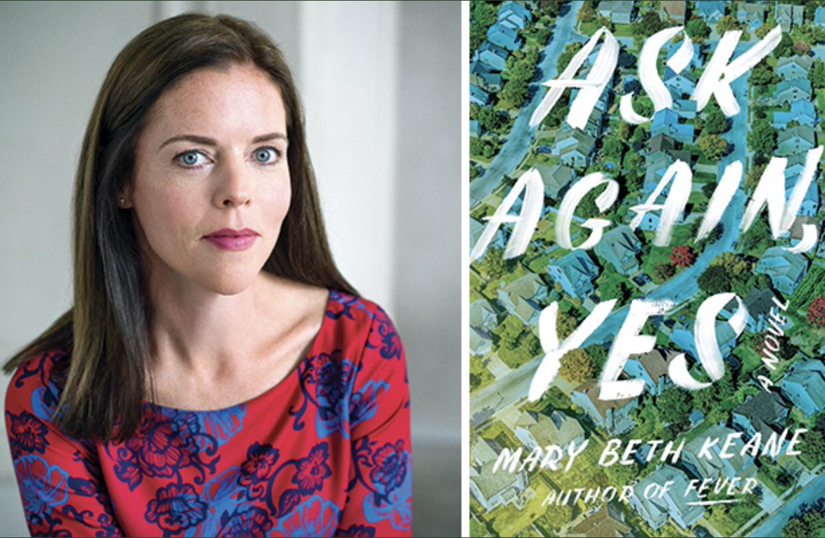 makeane12's tweet photo. Hey @ReeseW I’ve been a big fan and follower of your book club and think ��Ask Again, Yes” by @Mary_Beth_Keane would be a great addition!! I think you’d love it! 
https://t.co/ixqyHIdxS9 https://t.co/7vYpaHMR2a